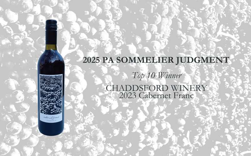 Big News: Carbonic Cab Franc Named a Top Ten PA Wine
