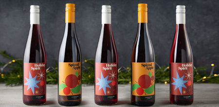 A Fresh New Look for Chaddsford's Spiced Apple + Holiday Spirit Wines