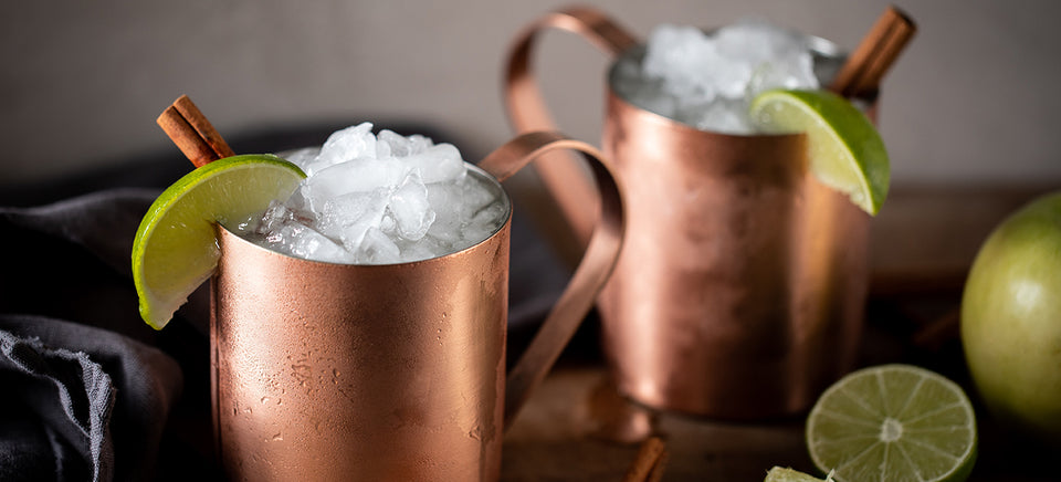 Your New Favorite Wine Cocktail: Spiced Apple Ginger Mule