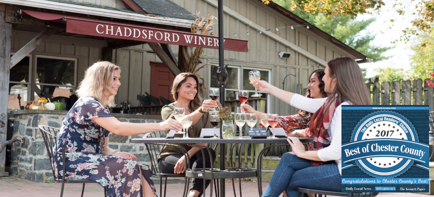 Daily Local Readers Name Chaddsford Best Winery in Chester County