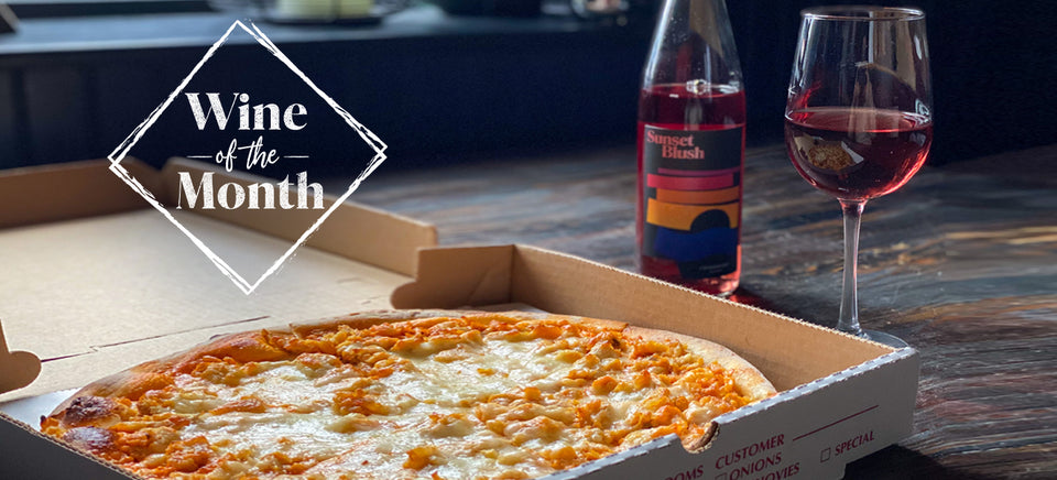 Try it: Rocco's Buffalo Chicken Pizza with Sunset Blush