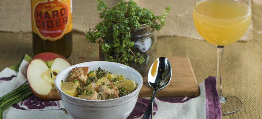 Hard Cider Pork Stew Recipe