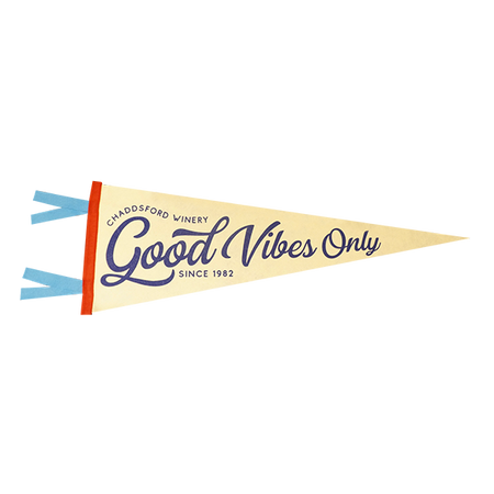 Good Vibes Only Pennant