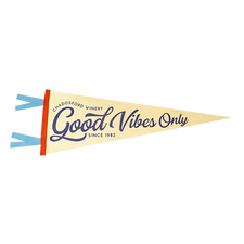 Good Vibes Only Pennant